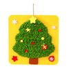 DIY Christmas Embroidery Kit Cute Tree/Stocking/Santa Embroidery Stitching Projects Xmas Sewing Craft Kit with Pattern Needles Threads Tools Beginners