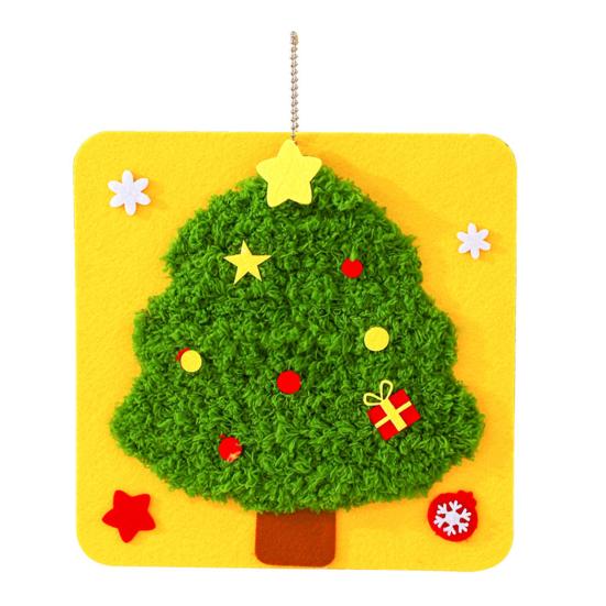 DIY Christmas Embroidery Kit Cute Tree/Stocking/Santa Embroidery Stitching Projects Xmas Sewing Craft Kit