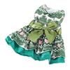 Dog Dress Fashion Cute Christmas Theme Heart Deer Pattern Puppy Summer Dress for Christmas Party