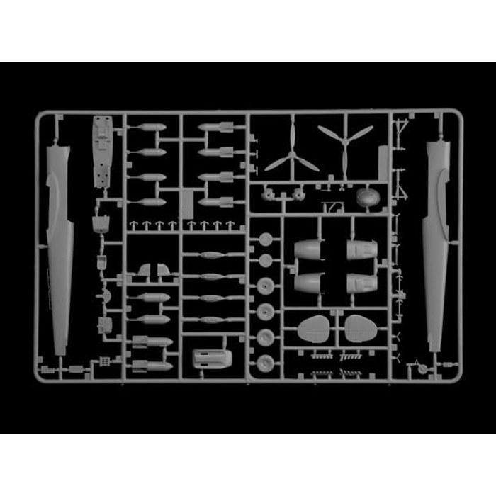 [Tamiya] Italeri 1/72 Aircraft Series No.049 Bf110C Fighter Interceptor Plastic Model 39049, molded color