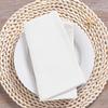 100% Cotton Linen Folded Flower Napkin for Kitchen, Hotel, and Western Restaurant Décor
