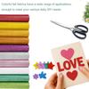 Sparkly foam sheets 40cm x 60cm, perfect for Christmas crafts, classroom bulletin board cutouts, hanging decorations, and DIY wedding favors