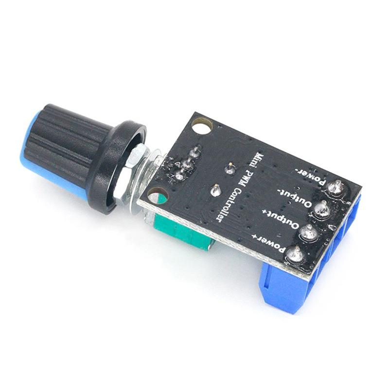 2pcs/1pcs 5V 12V 10A Voltage Regulator PWM DC Motor Speed Controller Governor Stepless Speed Regulator LED Dimmer Power Controller Motor