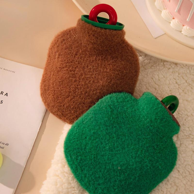 Warm Belly Hot Water Bottle 350/800ML Water Filling Bag for Women Hands Feet Warmer Portable Heat Retention Comfort Water Bottle