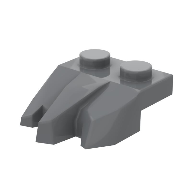 

Non-Toxic Moc 10Pcs 27261 Modified 1X2 Building Blocks With 3 Claws Rock Fingers Bricks Particle Puzzle Toys Children Birthday Kid Gifts