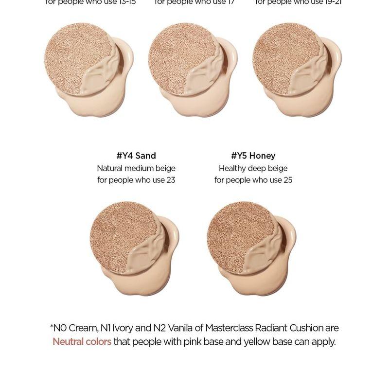 JUNG SAEM MOOL - Masterclass Radiant Cushion Set - 5 Colors