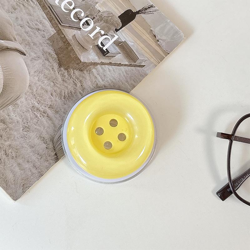 Candy Button Telescopic Air Cushion Ring, Mobile Phone Airbag Bracket, Magnetic Desktop Support, Niche Accessories, Decorations