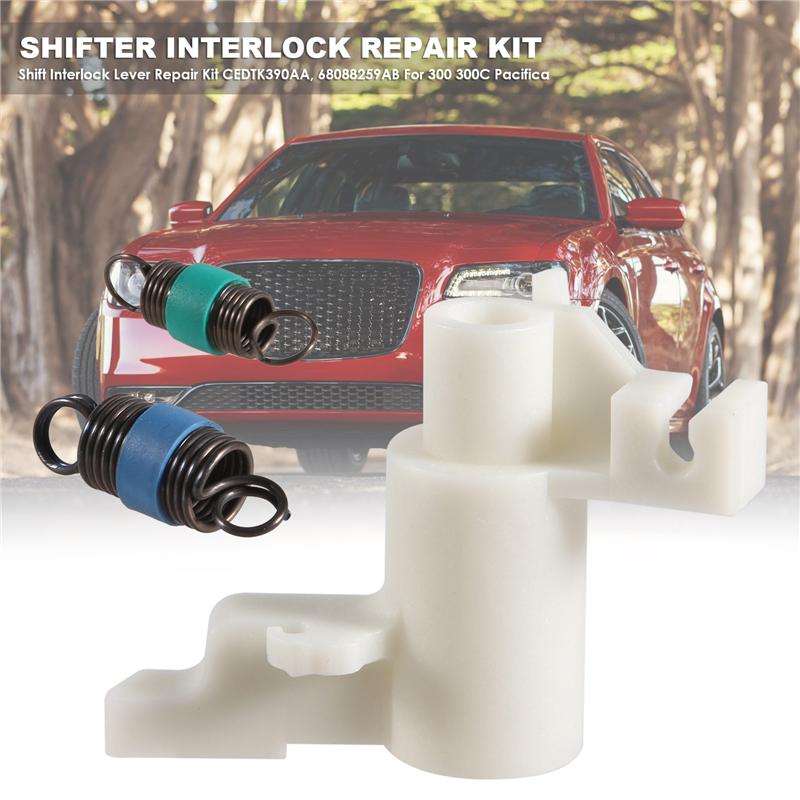 Zestaw naprawczy dźwigni blokady biegu CEDTK390AA, 68088259AB Do Chrysler 300 300C Pacifica Dodge Charger-M53K