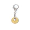 Badge Brooch Key Ring Conversion Kit: Flat Head Cap, Lobster Clasp Accessories (Badges Excluded)