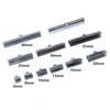 50-Pack Vest Buckle Snap Buttons with Teeth Ribbon Rope Clasp for DIY Jewelry