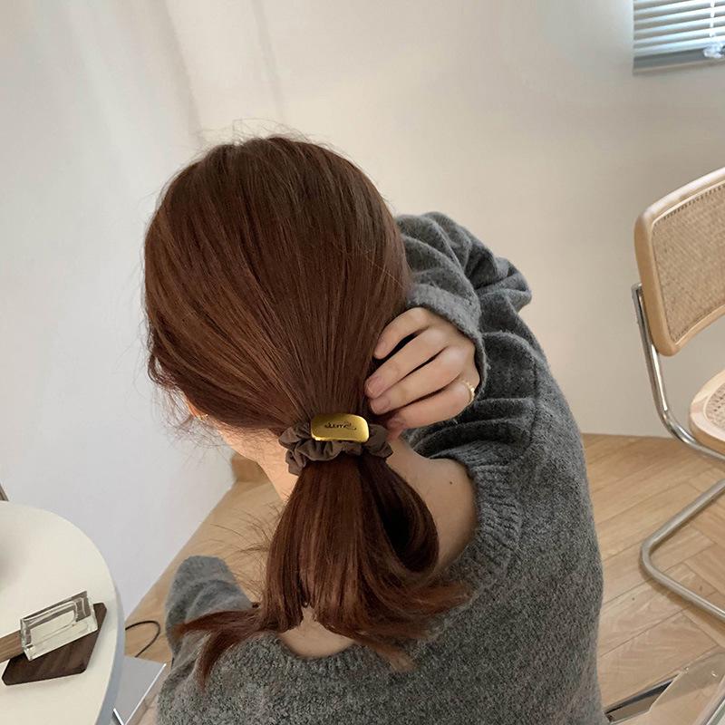 Happiness Flower: Second-Hand Elastic Hair Band - Cute, Elegant, and Versatile for All Styles