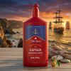 Old Spice Men's All-in-One Body Lotion Captain Bergamot Scent 473ml