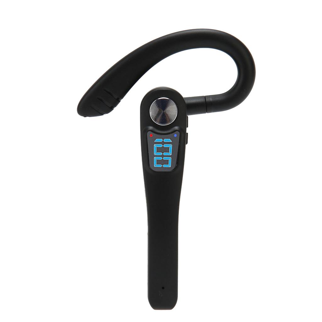 Bluetooth Earpiece Hands Free Long Battery Life Single Ear Wireless Headset with Voice Control for Driving Business X7