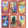 Dračí tarot 78 ks Vintage tarotové karty Dobře využívá draky v jejich různých podobách 10,3*6cm