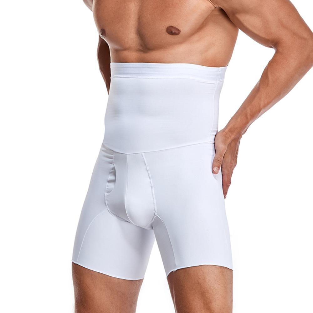 High Waist Tummy Control Shorts Shapewear Compression Boxer Panties Slimming Body Shaper  Men