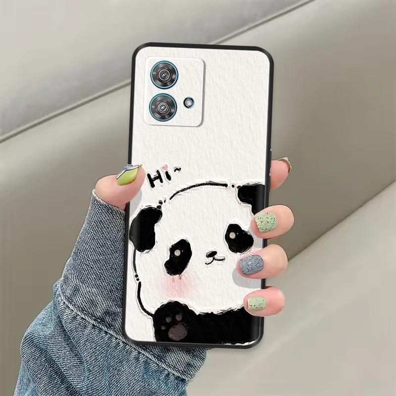 For Motorola Moto Edge 40 Neo Case Soft Silicone Flower Phone Back Cover For Motorola Edge 40 5G Cases Edge40 Neo Coque Fundas