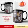 Mechanic's Black Tool Box Ceramic Coffee Mug for Men