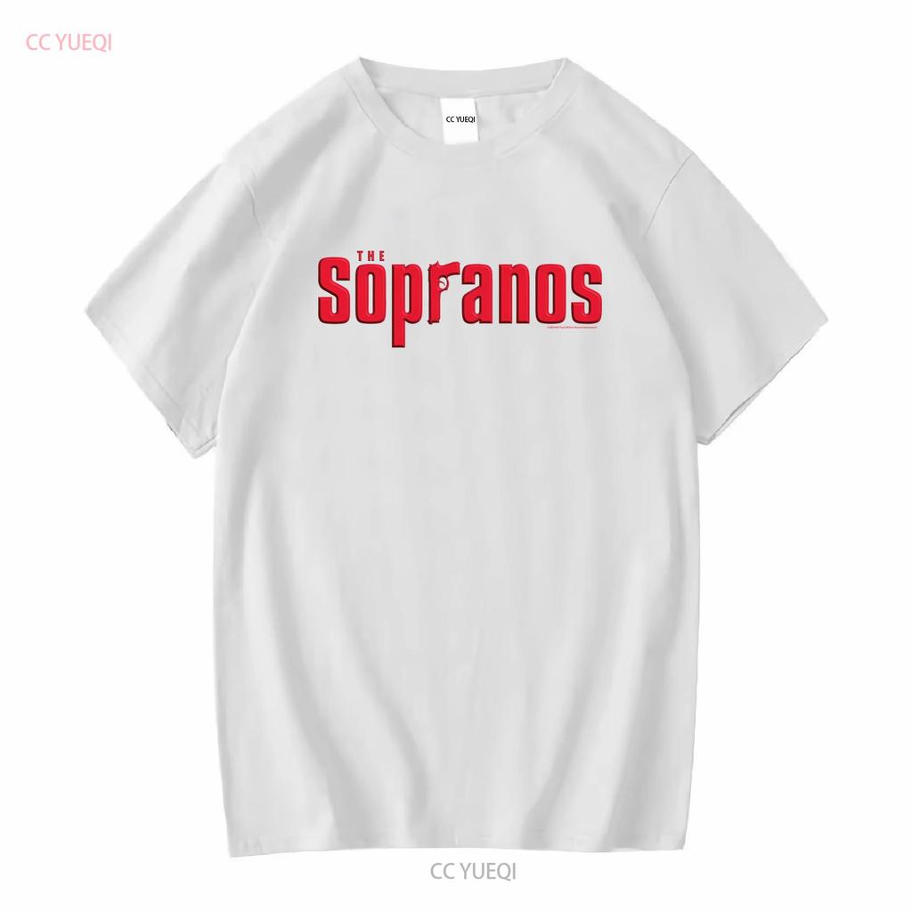 Vintage 2000 Logo The Sopranos HBO TV Show Promo Tričko Velikost XL Černá Y2k vintage Vyprané Měkké grafické Lehce