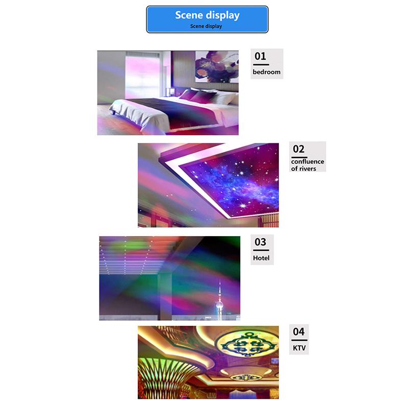 Nachtlicht USB Sternenhimmel Projektion Sternengalaxie Projektor Zimmer Dekoration Magische Kugel Lampe