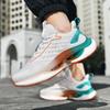 Running Shoes Men's Breathable Youth Junior High School Students Soft-soled Shock-absorbing Mesh Sports Running Shoes