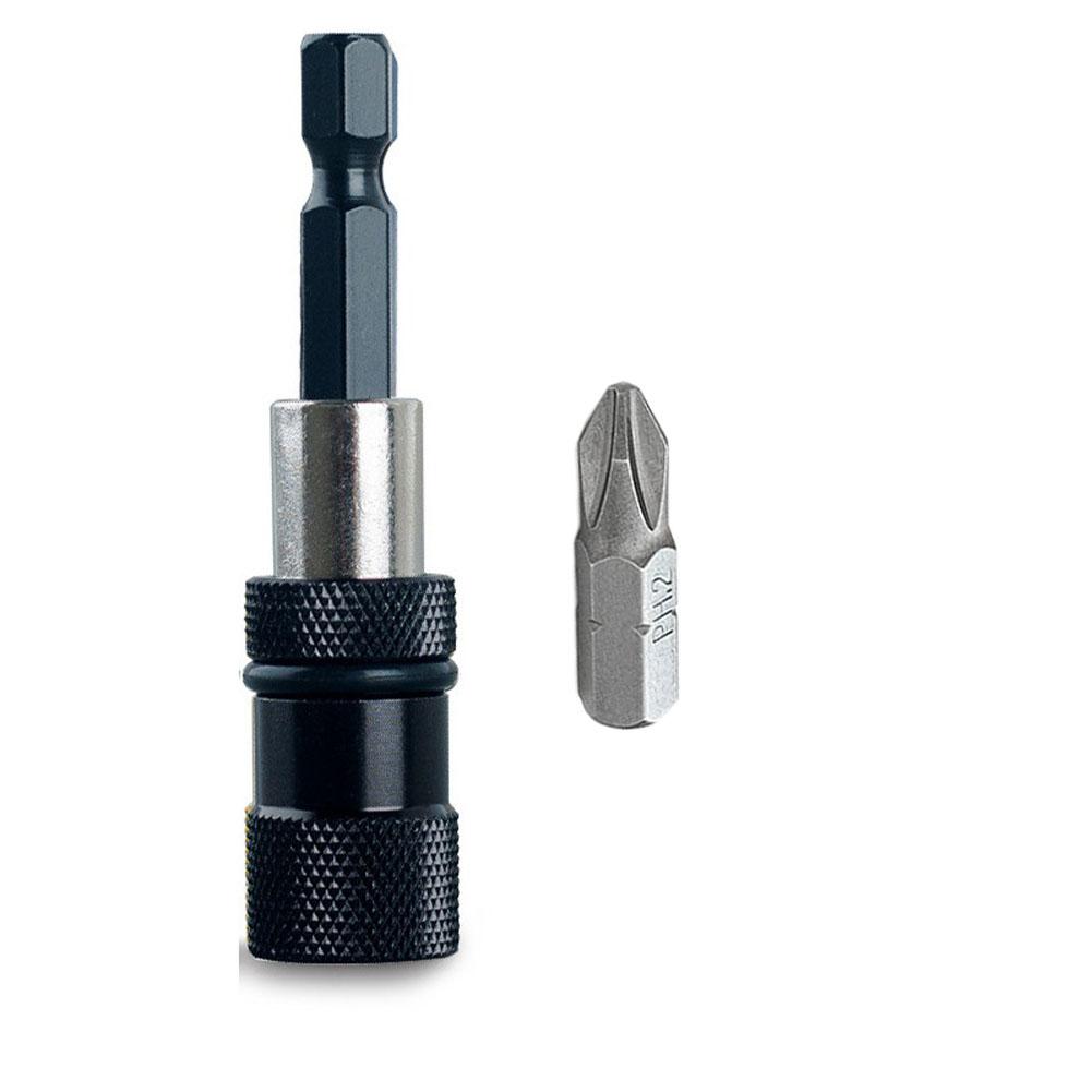 DIY Projects Electric Screwdriver Bit Magnetic Tip Screwdriver Holder Drill Bit Holder Bit Holder Adjustable Depth