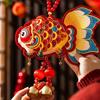 Traditional Lucky Charm Door Hanging Handmade Horse Year Desktop Ornament  Entrance Decoration