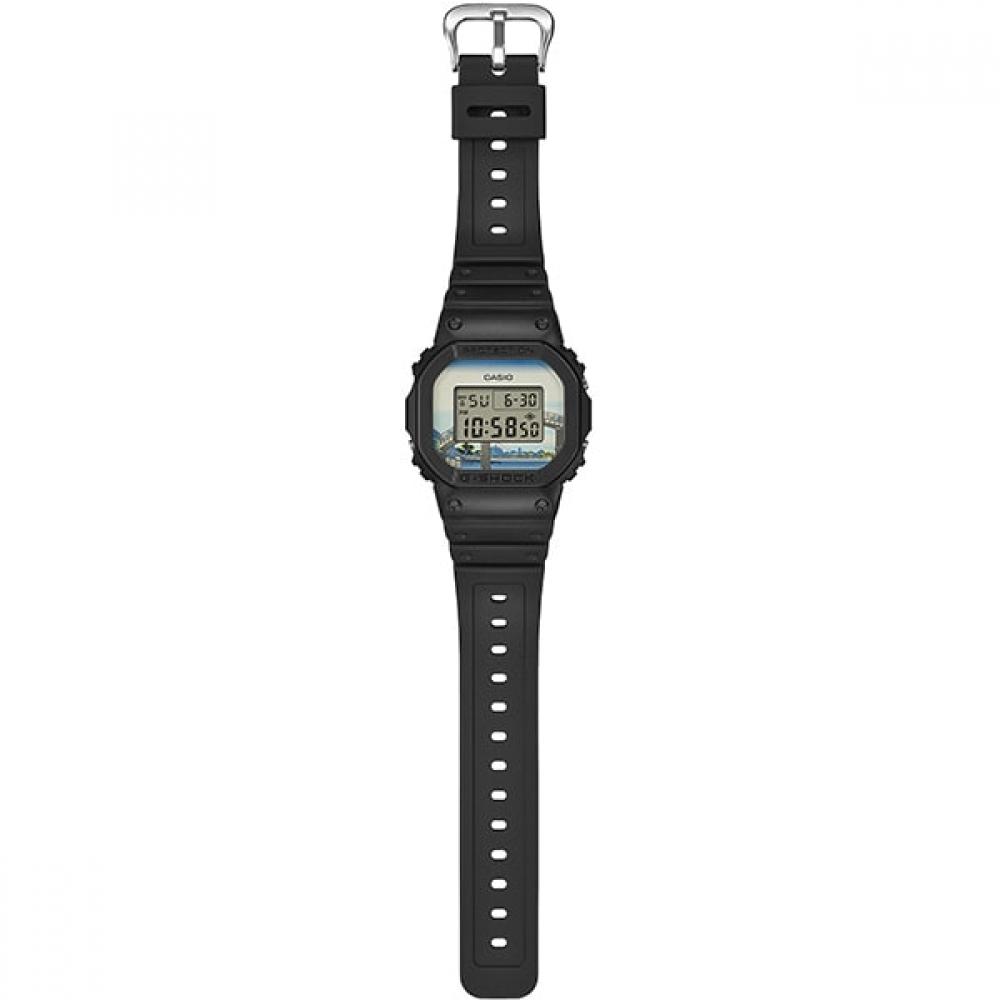 Casio G Shock  G Shock  Katsushika Hokusai  fukaGawa Mannen Hashita  desiGn Dw 5600khfm25 1jr