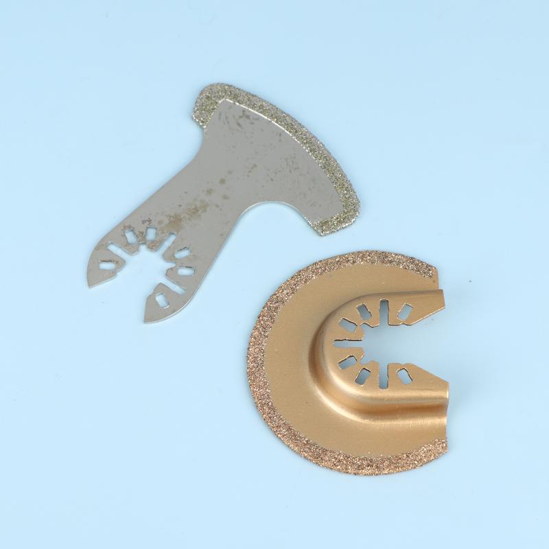 Sickle Semi-Circular Oscillating Saw Blades, Multi Tool Cutting Discs For Tile Ceramic Sanding Power Tool Parts