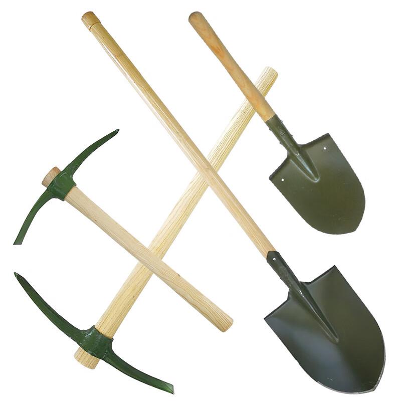 Heavy-Duty Tactical Shovel and Pickaxe