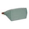 Longchamp Le Pliage Short Handle Zipper Snap Closure Canvas And Leather Tote Bag Small Women tote bag Pine-Green 1621089139