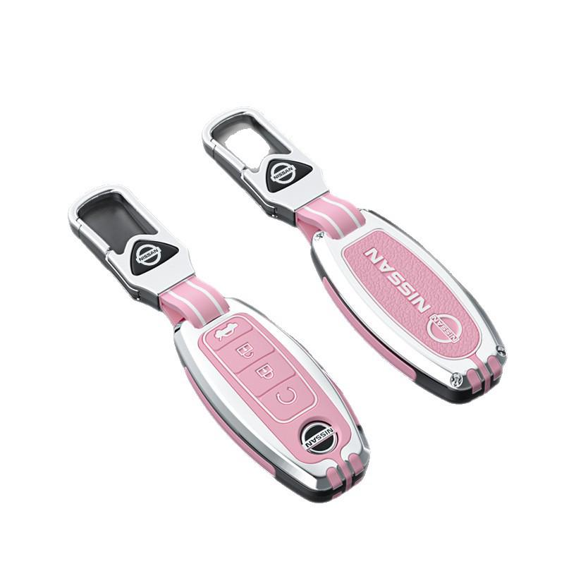 Nissan Key Case for X-Trail, Qashqai, Teana, Sylphy, Murano, Kicks, Tiida, and Cima