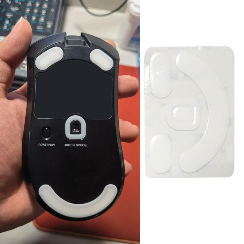 Mouse Skates Smooth Control PTFE Mouse Feet for DeathAdder Mouse Glides Enhances Precise and Durability