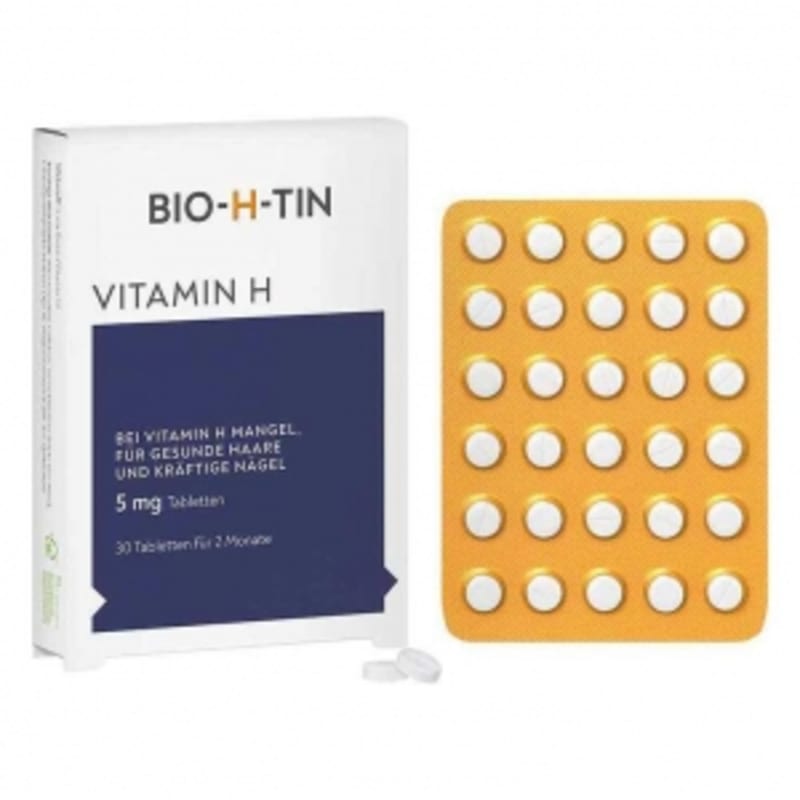 

BIO-H-TIN® Вітамін H 5 мг 30 таблеток
