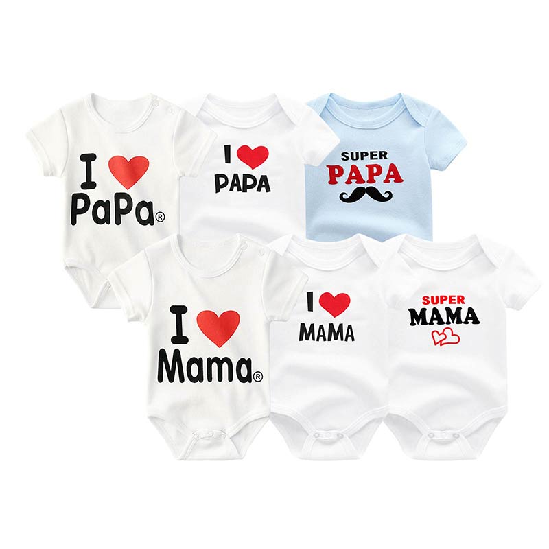 

6 шт., летние комбинезоны для новорожденных мальчиков, комплект одежды для маленьких девочек, детские комбинезоны с короткими рукавами 3M