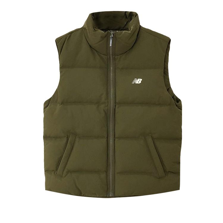 New Balance Down Vests Men s WDL Stand Collar Moderate Other AMV53359-WDL L