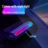 Solar Luminous Temporary Car Parking Sign - Digital Phone Number Plate Ornament