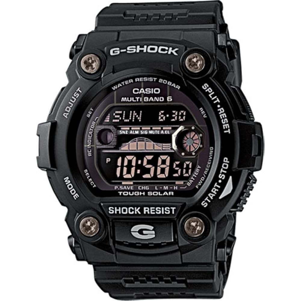 

Casio CASIO G-SHOCK G-SHOCK Men s Solar Radio Wave GW-7900B-1ER Black [Watch] Reimported