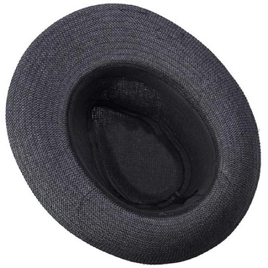 Hat Wide-cut Brim Sun-proof Straw Ribbon Decor Hat for Outdoor