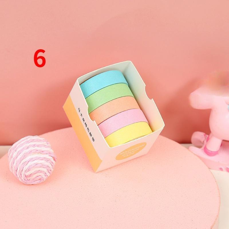 12 Contabilitate de mână Materiale decorative și Autocolante cu bandă de hârtie