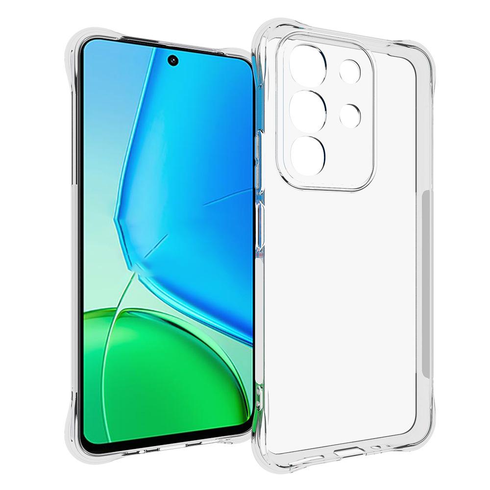 For Vivo Y29 4G/T4x 5G TPU Phone Case Non Slip Transparent Mobile Phone Cover