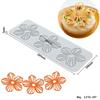 Flower Leaf Patterns Cake Lace Mat Fondant Silicone Mold DIY Craft Baking DecorationCooking Printing Mold Bakeware Cake Tools