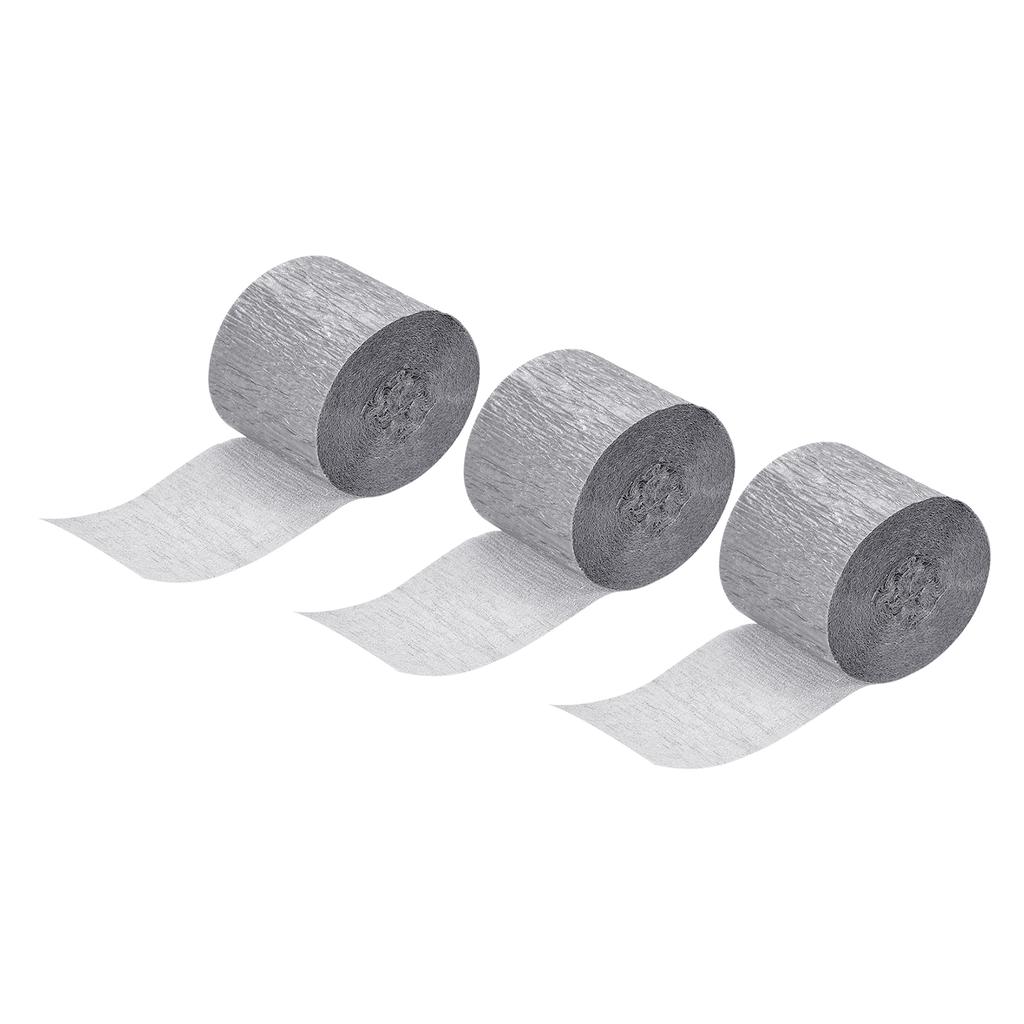 3/6 Stück Lebhafte Krepppapier-Luftschlangen Party-Luftschlangen Dekorationen 1,37" für Verschiedene Geburtstagsfeier Hochzeits-Festival-Dekorationen