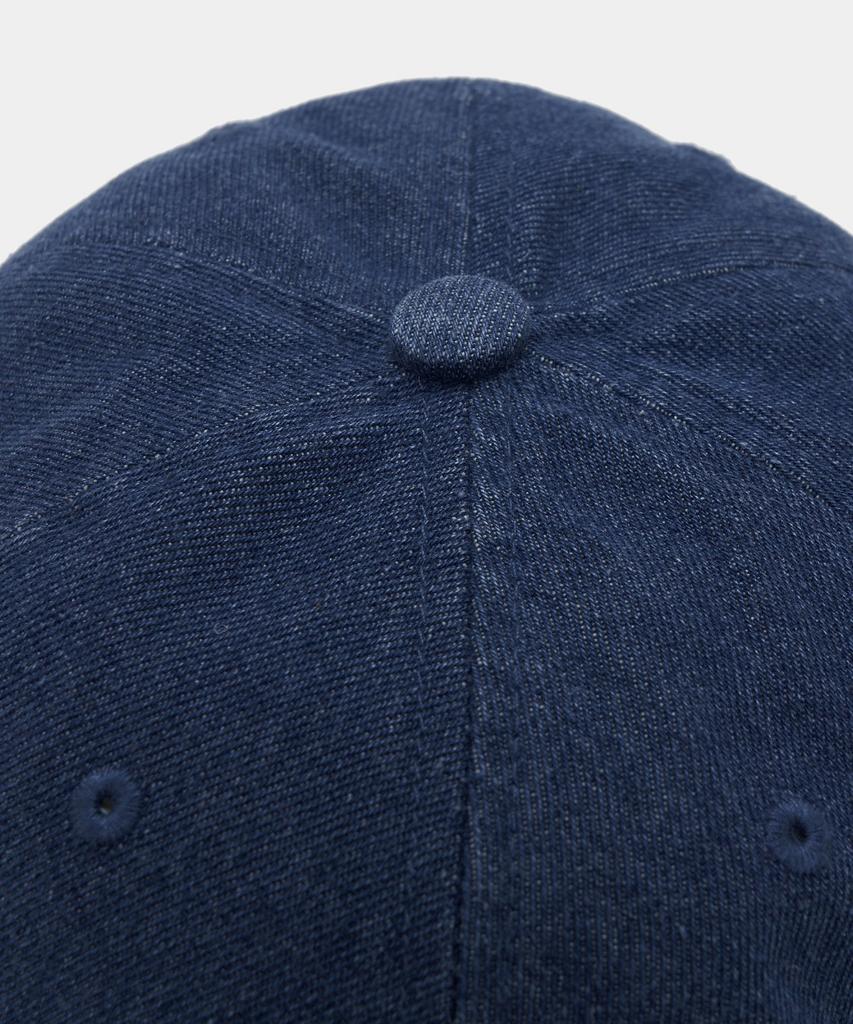 COLUMBIA UNIVERSITY New York Emb 6 Panel Denim Cap_Midnight Jean