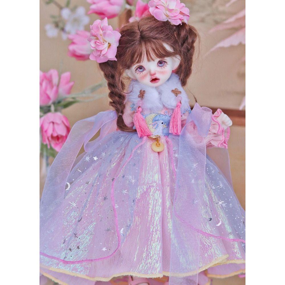 Pretty Princess Dress Retro Doll Accessories New Maid Dress  (No Dolls or Shoes)