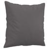 Vidaxl 3-Cz. Set da Salotto con Cuscini, Grigio, Ecopelle