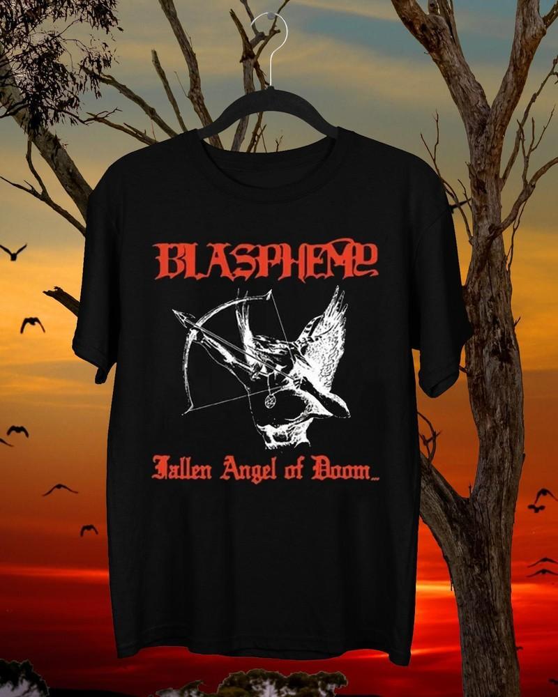 HOT Blasphemy Fallen Angel Of Doom Unisex Tee Shirt Unisex T-Shirt XXL
