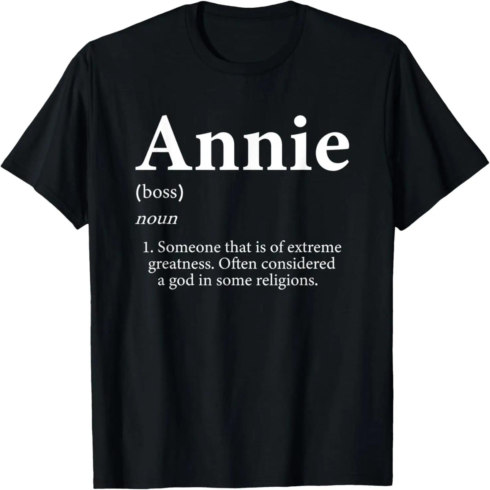Annie Definition - Cute Personalized Name Costume For Annie T-Shirt XXXXXL разноцветный