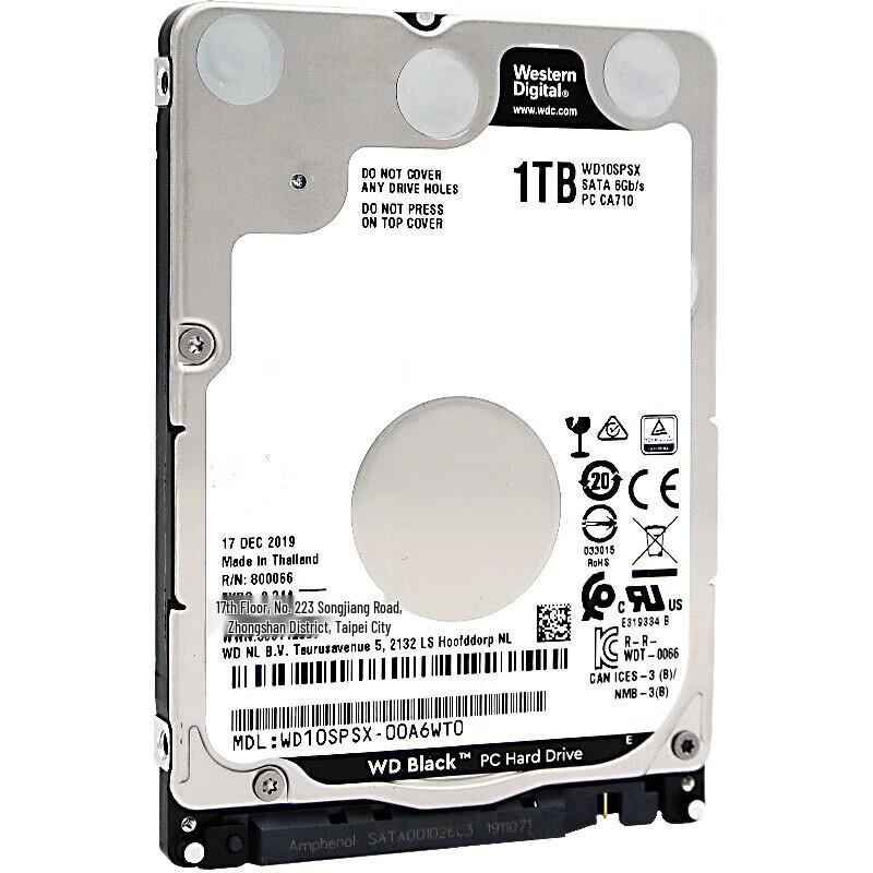 Western Digital Black SATA 3.0 2.5-inch Laptop HDD