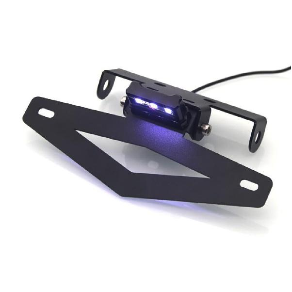 Benelli 752S 752 için LED Işık ile Motosiklet Arka Plaka Tutucu Çerçeve Braketi