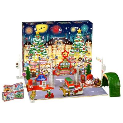 Takara Tomy Tomica Adventskalender 2024 Miniaturauto Spielzeug für Kinder ab 3 Jahren